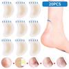 20PCS Soft Gel High Heel Foot Patches Adhesive Heel Blister Bandage Hydrocolloid Shoes Stickers Pain Relief Plaster Foot Care