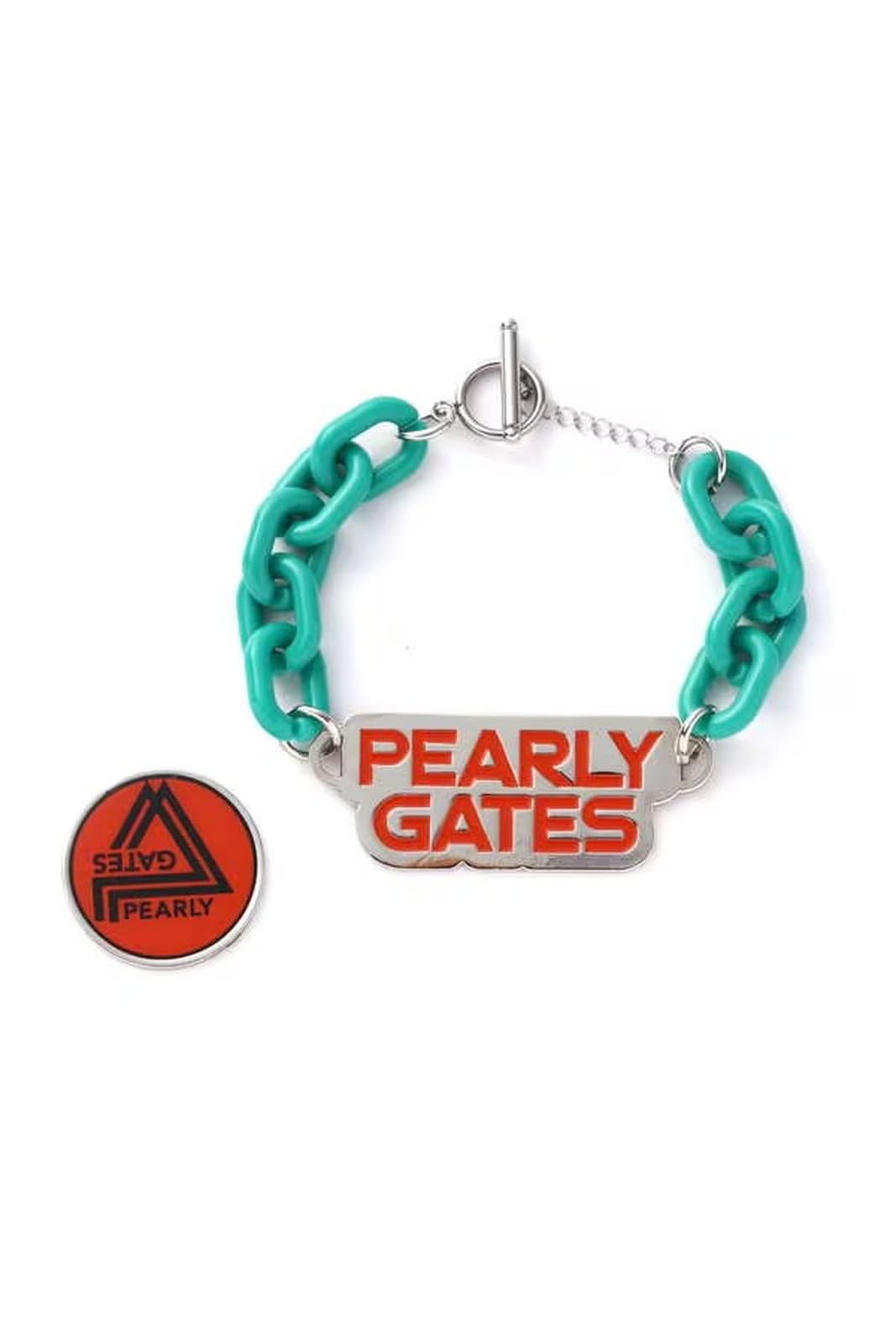 

PEARLY GATES Marker (Chain Motif Bracelet) / Golf / 053-4284010 140_Peacock Green 140 FR