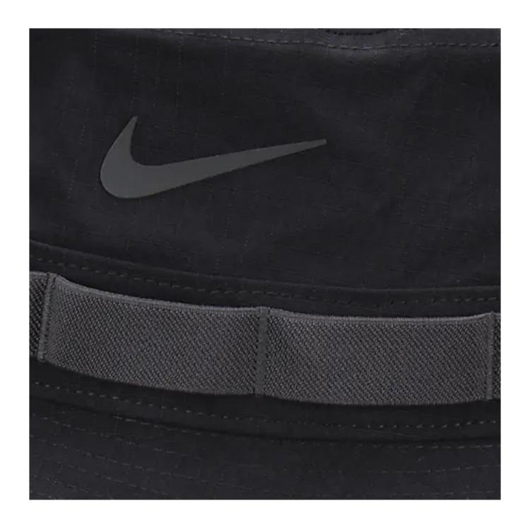 Nike Embroidered Eyelet Bucket Hat Unisex Hats Black FB5621-010