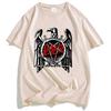 Slayer Eagle Graphic Printing T-shirt Cotton Short Sleeve Casual Male Tshirt O-neck Street Style Unisex Streetwear Men/Women Tee