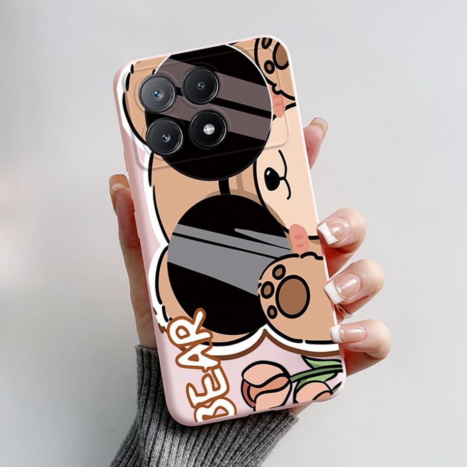 For Xiaomi Poco X6 Pro Case 2023 Fashion Astronaut Soft Silicone Back Cover For Xiaomi Poco M6 Pro 5G Funda PocoX6 X6 Pro Bumper