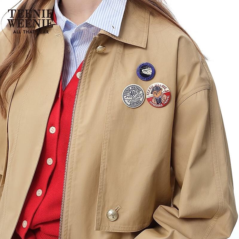 Teenie Weenie Women's Short Trench Jacket