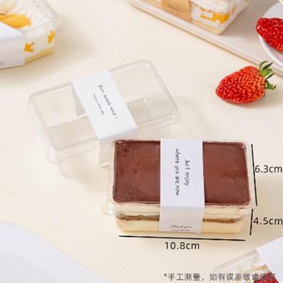 MEIDI Transparente Kuchen- & Dessert-Takeaway-Boxen