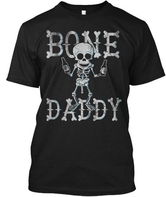 Halloween Bone Daddy T-Shirt Made in the USA Size S to 5XL S разноцветный