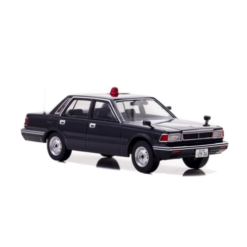 RAI'S 1/43 Scale Nissan Cedric (YPY30 Modified) 1985 Tokyo Metropolitan Police Department Traffic Bureau Traffic Mobile Unit Vehicle (Unmarked, Navy B