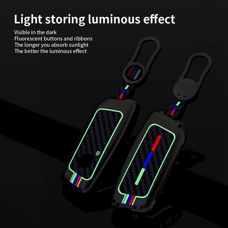 Kryt pouzdra na klíče z lehké slitiny Shell Fob pro BMW i7 X7 G07 LCI iX I20 X1 U11 řady 7 G70 G09 XM U06 G81 M3 2023 Protector Keyless