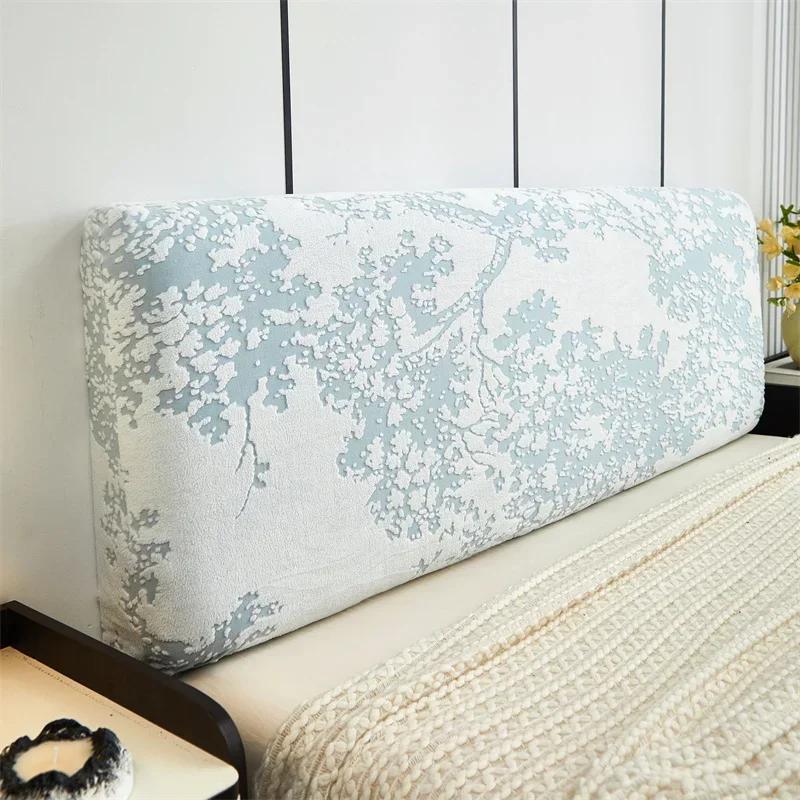 Luxe Jacquard Hoofdbordhoes Slaapkamer Stretch Bedhoofdhoezen Anti-vuil Bedrug Beschermer Stofdichte Hoezen voor Huis Hotel L220cm H50-60cm  2XL