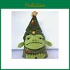 Weihnachts-Frosch-Stofftier mit PP-Stoff und staubdichter Tasche für Feiertagsdekoration