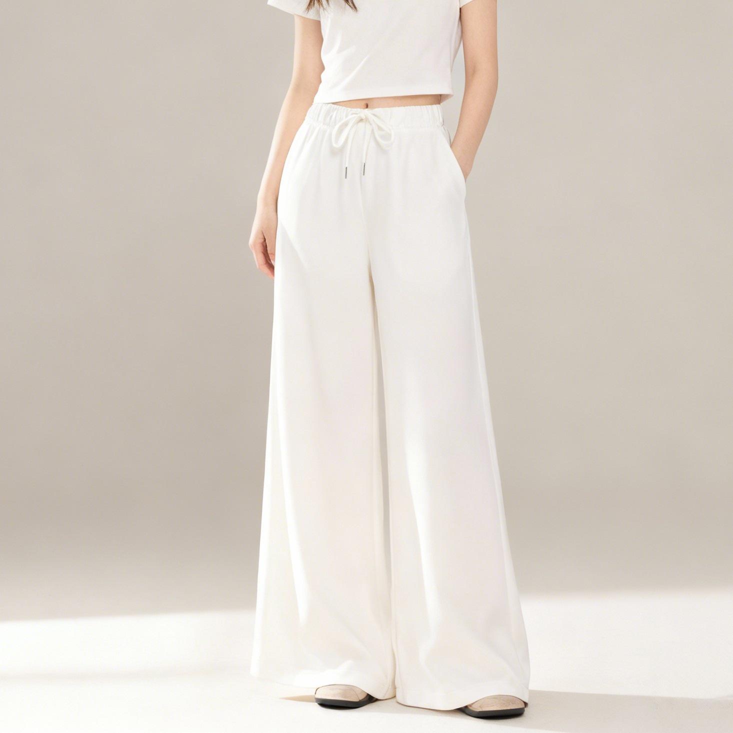 

Women s High-Waisted Wide-Leg Pants - Autumn/Winter 2025 Collection Size L (suitable for 120-150 jin)