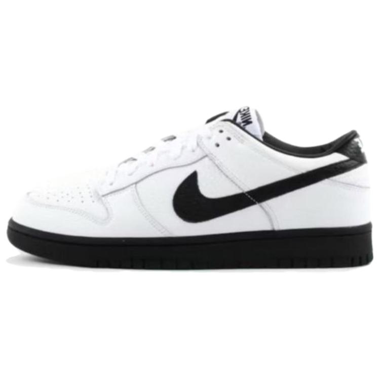 

Кроссовки унисекс Nike Dunk Low белые черные 309431-102