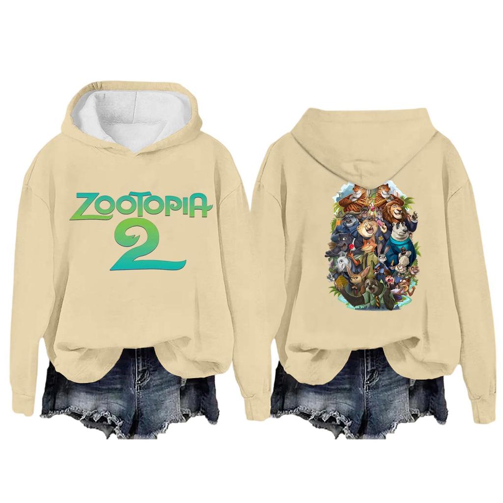 Women's Casual Long-Sleeved Pullover Hoodie With Print