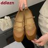 Fashion 2025 New Footwear Buckle Strap Women Mary Janes Flats Shoes Fashion Shallow Luxury Female Round Toe Ladies Flats With Shoes
