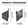 2pcs For Mercedes Benz Smart 451 Fortwo 2009-2014 Car Door Storage Box Handle Armrest Storage Case Car Interior Accessories