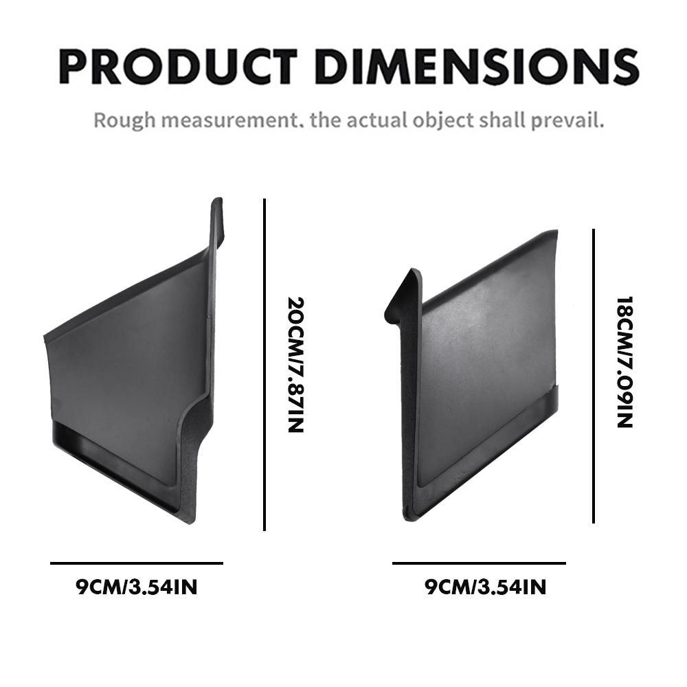 

2pcs For Mercedes Benz Smart 451 Fortwo 2009-2014 Car Door Storage Box Handle Armrest Storage Case Car Interior Accessories