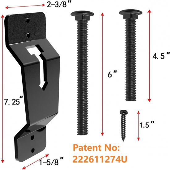 Wall Mount Spare Tire Carrier Mount For Trailer,Spare Tire Carrier Bracket For Enclosed Trailer Accessories Spare Tire Holder For Trailer, Wheel