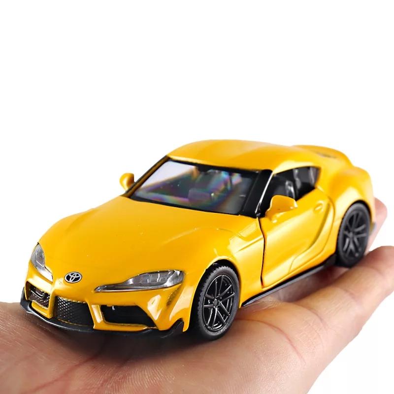 Fast & Furious JDM 2020 Toyota GR Supra Supersportwagen Simulation Diecast & Spielzeugfahrzeug RMZ city 1:36 Legierungs-Automodell-Geschenke für Kinder
