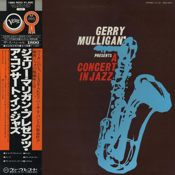 

LP Record GERRY MULLIGAN Gerry Mulligan Presents A Concert I 18MJ9023 VERVE 1981 Japan Jazz Used
