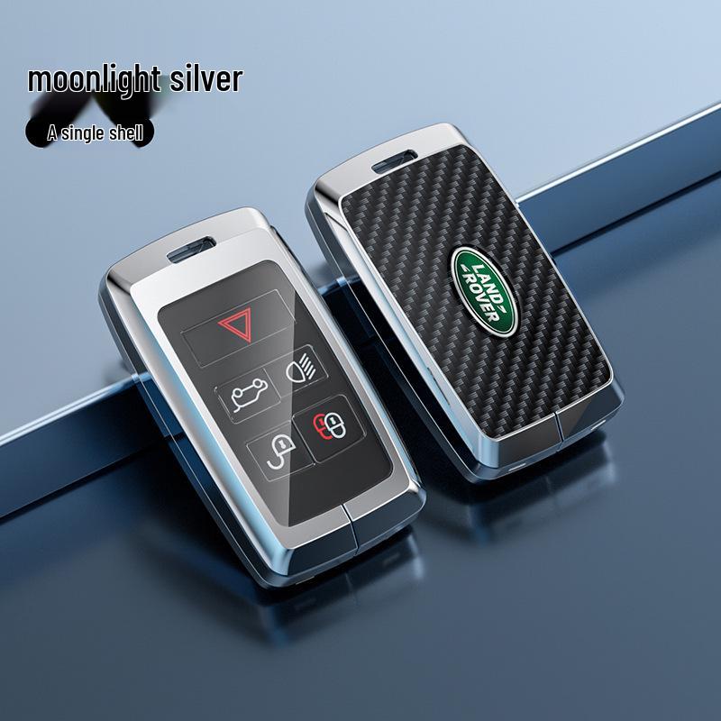 Metal Key Case for Land Rover Range Rover, Freelander, Discovery 5, Defender, Velar Cars.