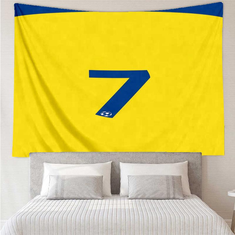 7 Print Tapestry, Backdrop, Easy Setup, Ideal for Bedroom, Office & Living Room, with Aesthetic Wall Hanging Decor.