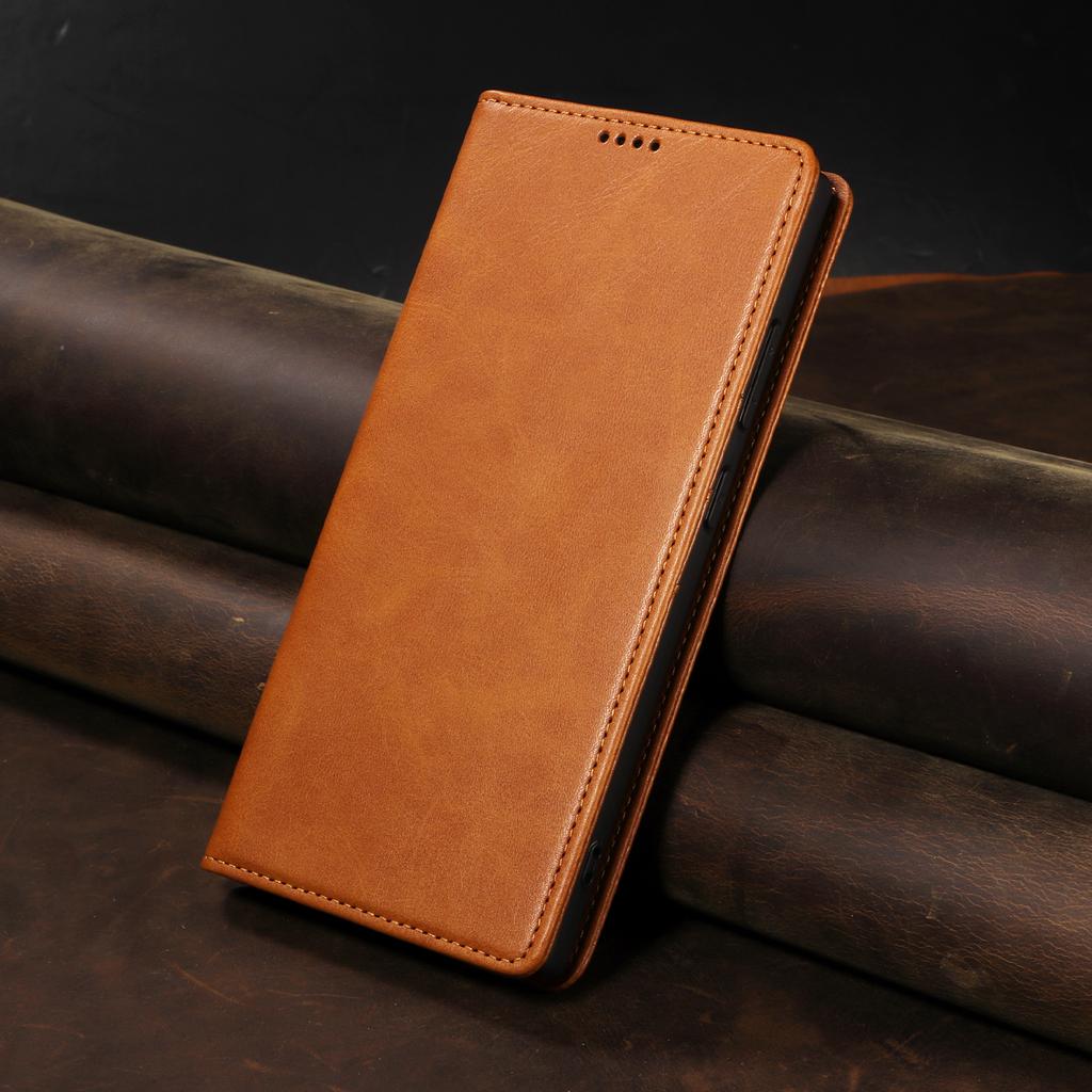 PU Leather Wallet Phone Case for Samsung Galaxy S25 Edge S24 Ultra S23 Plus S22 S23 Fe Magnetic with Picture Frame