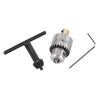 Micro 0.34mm JTO Taper Mounted Drill Chuck  and Wrench with Chuck Key for Lathe Electric Drill