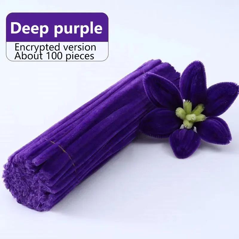 

Зроби сам Ручна робота Плюшеві смужки 100 шт. Синельні стебла Смужки Дріт для скручування Ковадло Дріт Ремесло Трубка Дитяча плюшева паличка Синельні палички