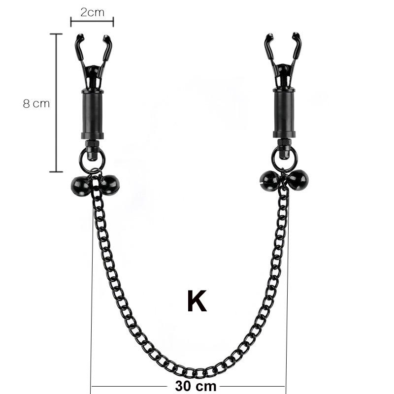 1 Pair Feather Metal Bells Nipple Clamps SM Nipple Ring Flirting Teasing Sex toys Bondage Kit Slave Bdsm Girl Exotic Accessories