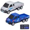 Mini Remote Control Truck, 2.4Ghz Alloy Electric Vehicle with Lights, App Controlled Toy for Boys Ki
