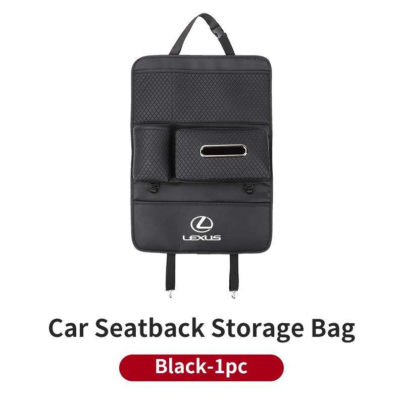 

Car Anti-Kick Pad Seatback Organizer Trunk Storage Bag Accessories For Lexus CT ES GS NX IS250 CT200h IS300h ES300h RX400h NX300
