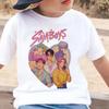 Summer Short Sleeved KPop Devil Hunter Saja Boys Printed T-shirt Children's Clothing T-shirt Children's Casual Top