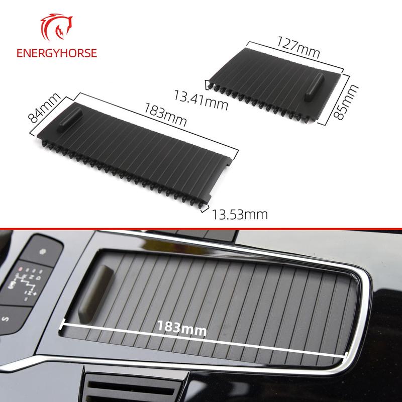 Car Center Console Shutters Cup Holder Cover Slide Roller Blind Storage Box Cover For Dongfeng Peugeot 508 2011-2018 98086959ZE