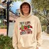 Fun Christmas Print Hoodie Drop Shoulder Tracksuit Unisex Women Sweatshirt  Aesthetic Sportswear Long Sleeve Street Fashion