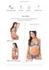 666# Women's Sexy Denim Bikini for Nightclub & Dance Performance