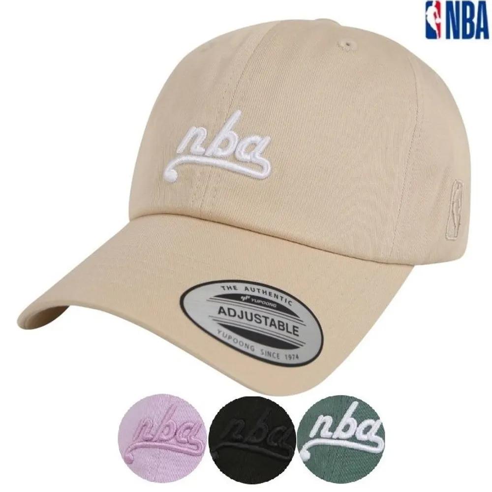 Unisex Tone-on-Tone Volume Embroidery Long Brim Baseball Cap (N245AP232P) beige