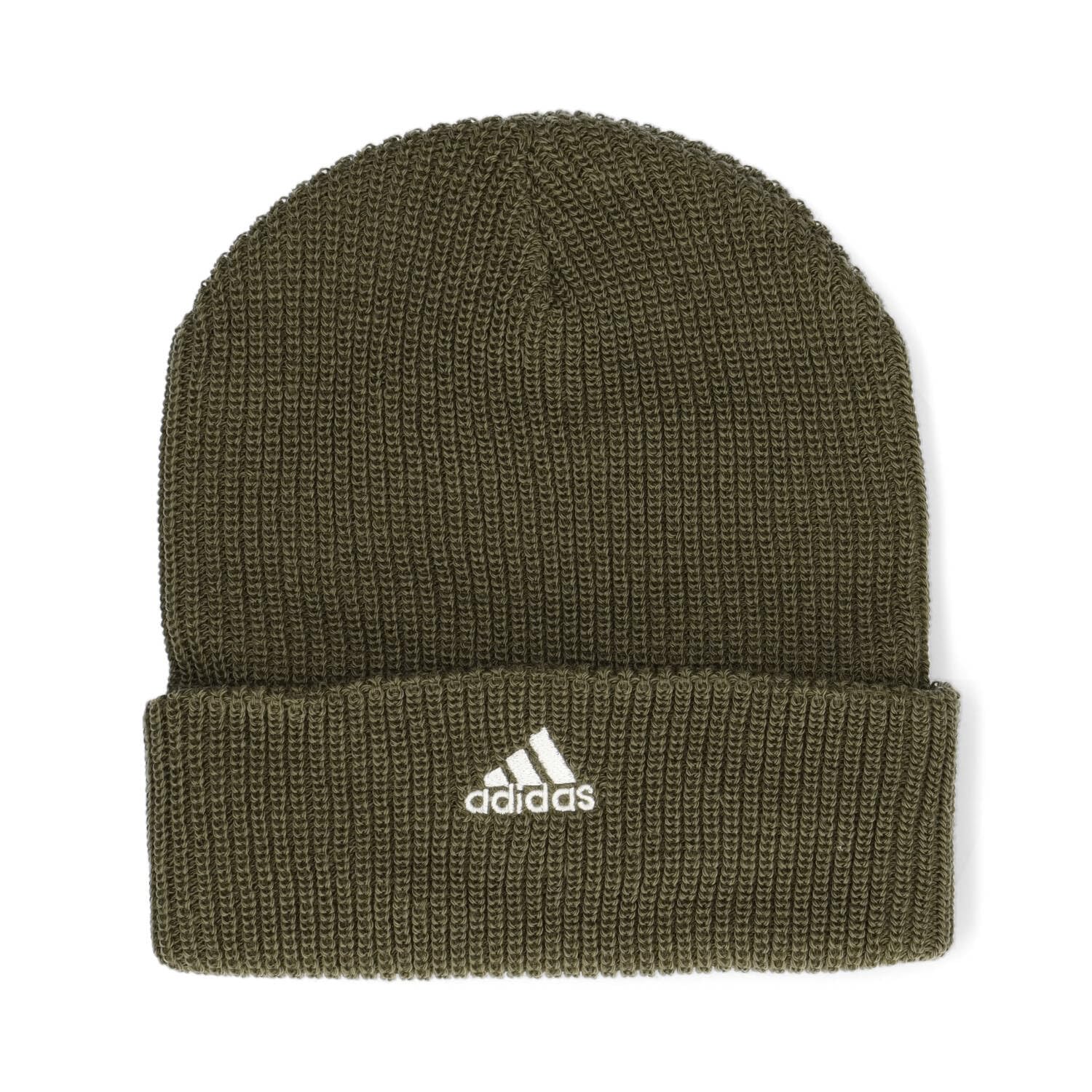 

adidas Акриловая Вязаная Легкая Кепка 55 со Средним Логотипом, Зеленая,