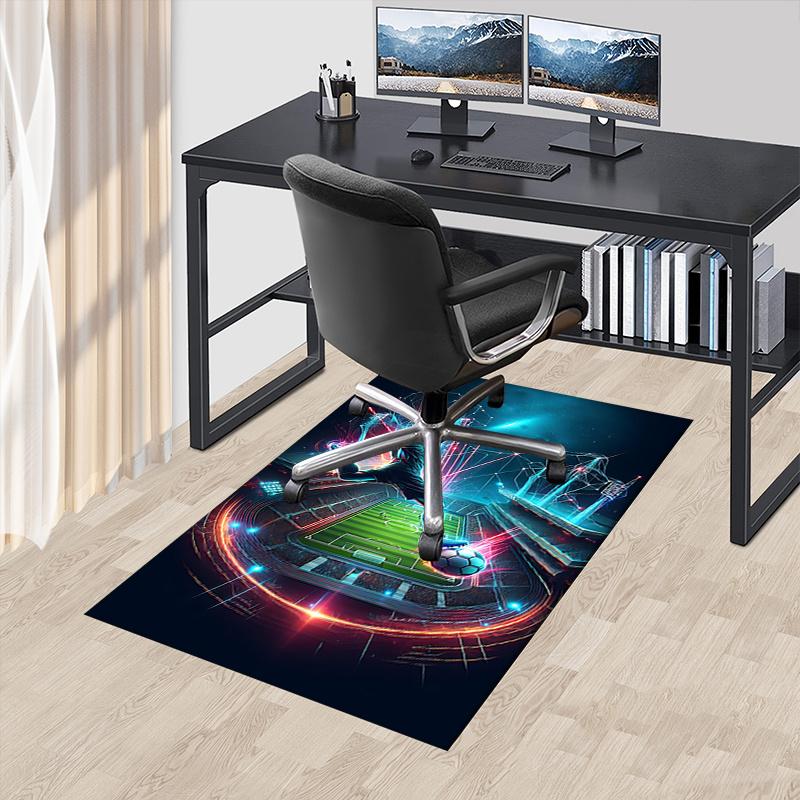 

Football Office Carpet Chair Mat: Large Size, Comfortable for Home Decor and Office Use - Perfect Gift for Any Room!0287A 60cm by 90cm