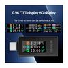 NEUER Typ-C-Tester 4-30V 0-8A Strom-Spannungs-Monitor Schnelllade-Spannungsmessgerät Leistungsmesser mit Ausschalt-Speicherung