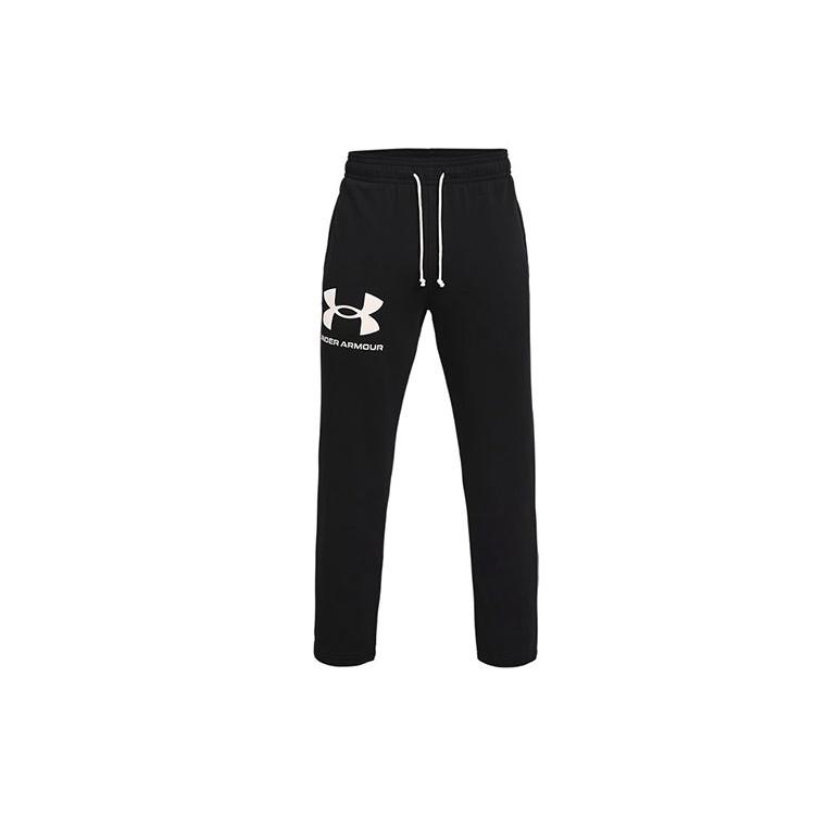 Under Armour Rival Terry Logo Fleece Sweatpants  Black  Men s 1361644-001 L