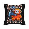 Punch Baby Monkey Pillow Case  Vintage Pillow Cover Polyester Design Cushion Cover Pillowcases For Sofa Home Decorative