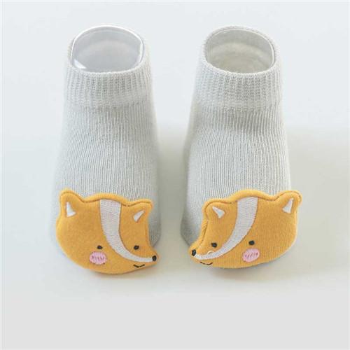 Baby Socks Newborn Anti Slip 3D Cartoon Cute Baby Socks for Girls Spring Toddler Cotton Baby Boys Floor Socks  New Arrival