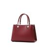 Bag Lady Bag 2025 New Style Women's Genuine Leather Handbag Mid-Year Mom Bag Red Wedding Bag Mother's Bag Wedding Bag