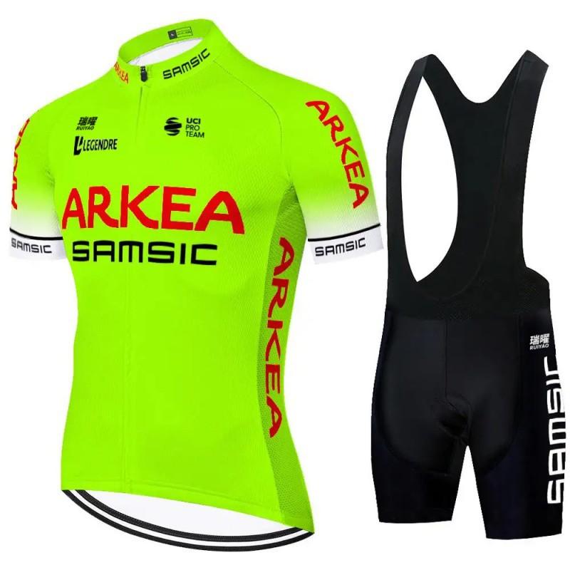 Speed-drying Cycling Clothes Tour De Shirt Men Women Breathable Set