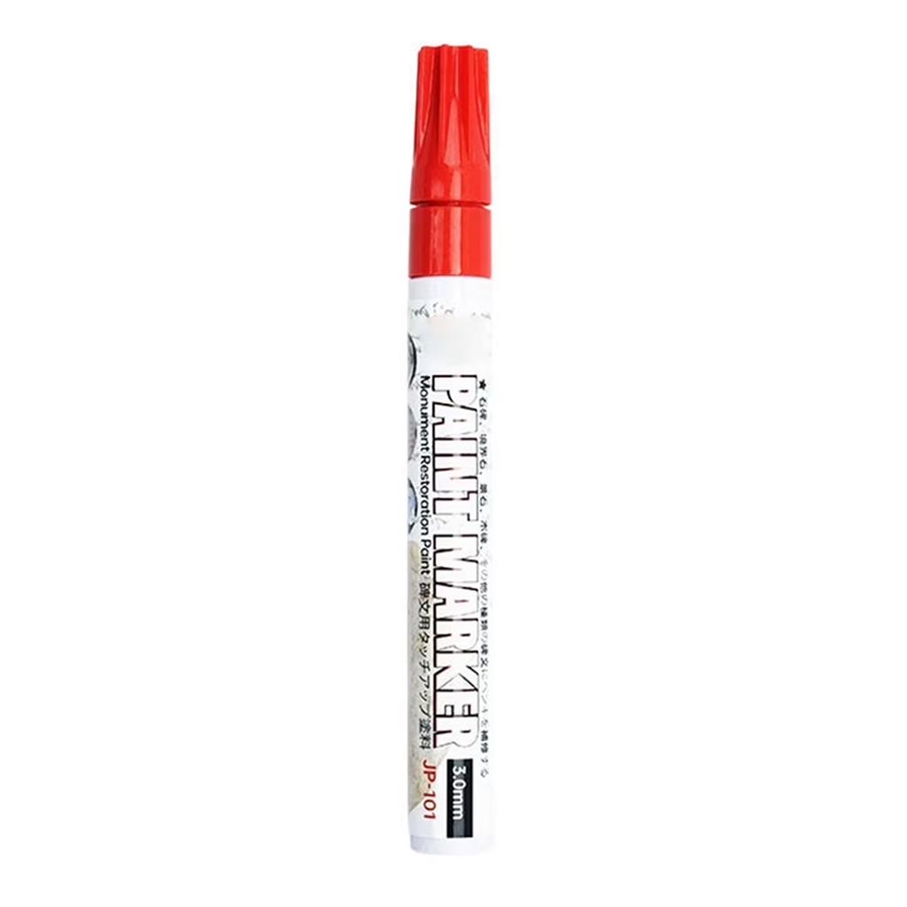 Paint Marker Pen Oil-Based Paint Marker Durable Fine Tip Marker for Writing Drawing on Various Surfaces Suitable for Industrial and Artistic Use