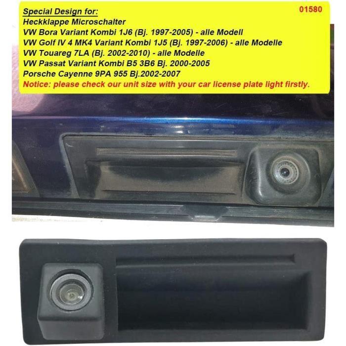 Caméra de recul - vw - touareg/bora/golf/passat/cayenne - hd 170° - étanche - installation discrète