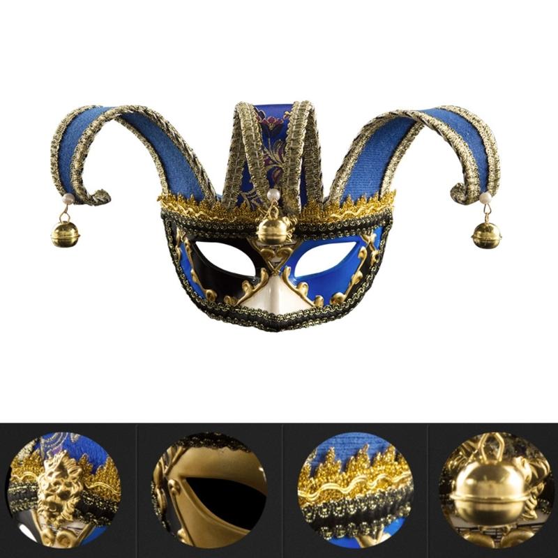 Masquerade Party Dance Costume Halloween Half Face Decorations Halloween Mask