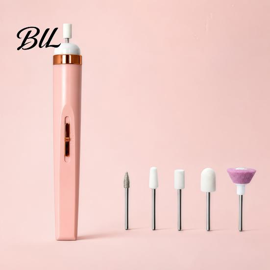 Home Beauty Nail Supplies Electric Drill Kit, Portable Pen-shaped Manicure Pedicure Tool, Adjustable Speed Multifunctional Professional Polishing Pen