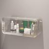 Tissue Box Cover, Cover Napkin Holder, Water Resistant Transparent Wall Mounted Bathroom Storage