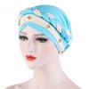 Women Twisted Braid Turban Hat Hijab Cap Beading Hair Loss Head Cover Headwear EMA