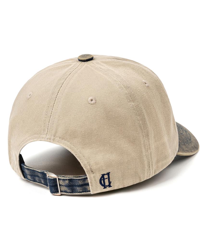 EXPRESSHOLIDAY Our Dreaming Washed Ball Cap_Beige