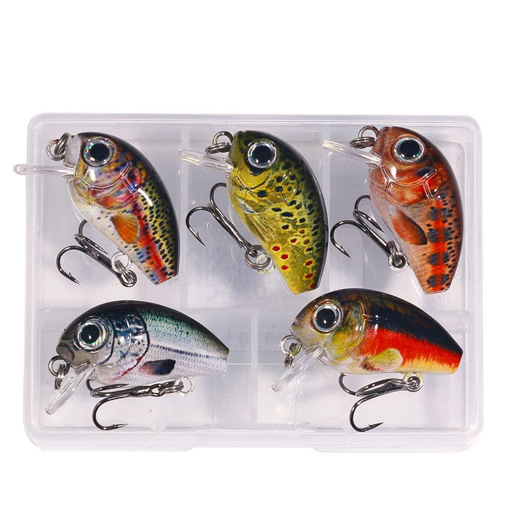 Outdoor Mini Lure Set: Little Fatty Simulated Bait for Cross-Border Fishing